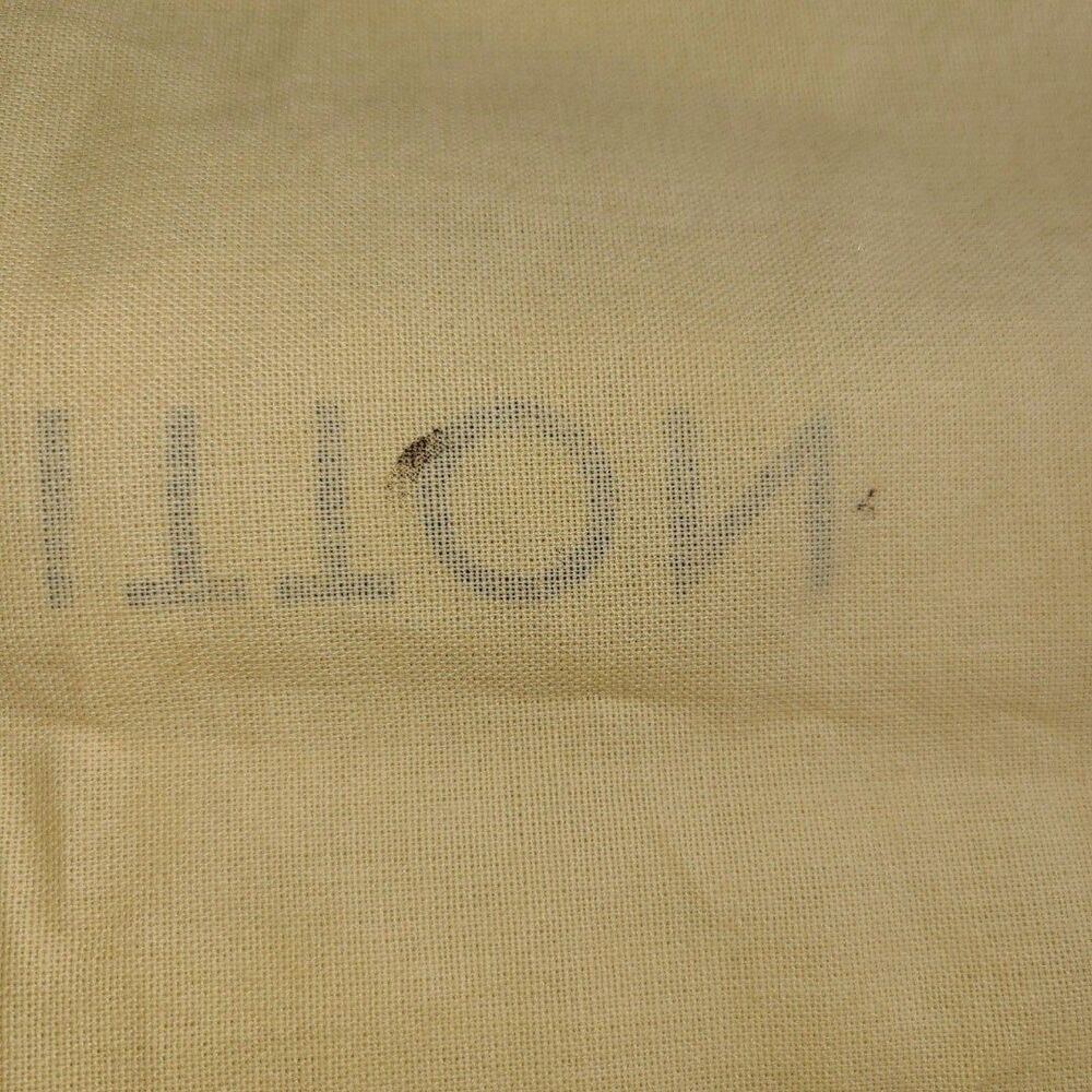 Authentic Louis Vuitton Tan Cotton Envelope Dust Bag - Picture 5 of 8